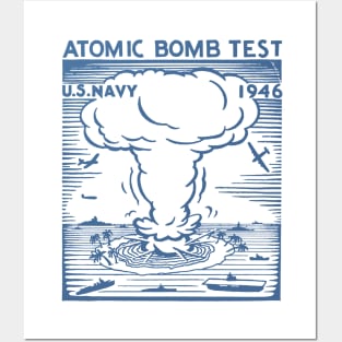 1946 Atomic Bomb Test Posters and Art